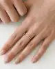 Mini Taşlı Altın Yüzük