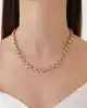 İkili Halka Zincir Kolye