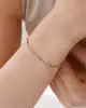 Mini Taşlı Slim Ataç Zincir Bileklik