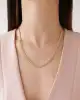 Sıra Taşlı Arpa Zincir Kolye