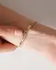 Sıra Taşlı Arpa Zincir Bileklik