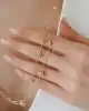 Dorika Toplu Altın Maksi Zincir Kolye