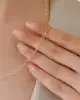 Mini Oval Ataç Zincir Kolye