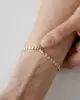 Taşlı Altıgen Altın Bileklik