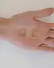 Altın Beşgen Küpe