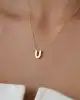 Altın Bold Harf Kolye