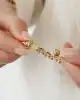 Altın Burgu Zincir Bileklik