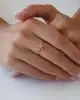 Altın Çiçek Yüzük