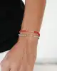 Altın Dumbell Bileklik