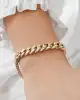 Altın Gurmet Zincir Bileklik