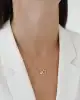 Altın İkili Yıldız Kolye