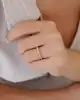 Altın İnce Burgu Yüzük