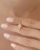 Altın Kutup Yıldızı Kolye