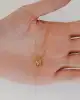 Altın Mini Harf Kolye