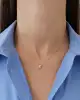 Altın Mini Harf Kolye