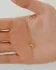 Altın Mini Harf Kolye