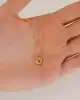 Altın Mini Harf Kolye