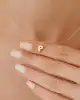 Altın Mini Harf Kolye