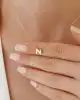 Altın Mini Harf Kolye