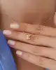 Altın Mini Harf Kolye