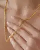 Altın Mix Zincir Kolye
