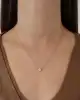 Altın Yonca Kolye