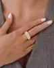 Baget Taşlı Altın Yüzük