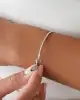 Beyaz Altın Baget Bileklik