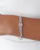 Beyaz Altın Baget Bileklik