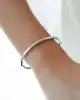 Beyaz Altın Kelepçe Bileklik