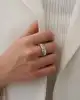 Beyaz Altın Midye Yüzük