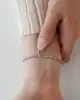 Beyaz Altın Mini Geo Figürlü Altın Bileklik