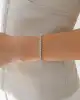 Beyaz Altın Suyolu Bileklik