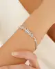 Beyaz Altın Taşlı Bileklik