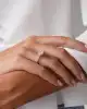 Beyaz Altın Tektaş Yüzük