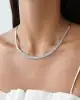 Beyaz Altın Tria Suyolu Kolye