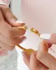Çeyrek Altınlı Kelepçe Bileklik