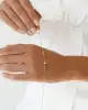 Çiçek Figürlü Altın Bileklik