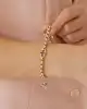 Deniz Yıldızı Sallantılı Altın Bileklik