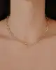 Dorika Detaylı Altın Kolye