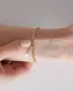 Dorika Toplu Altın Çizgi Bileklik