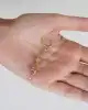 Dorika Toplu Altın Düğüm Küpe