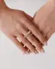 Dörtgen Taşlı Altın Yüzük