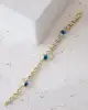 Göz Nazarlı Altın Çocuk Bileklik