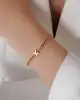Gurmet Zincirli Harf Bileklik