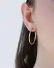 Halka Altın Küpe