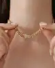 Hologramlı Gurmet Zincir Kolye