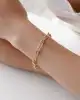 İki Renkli Dorikalı Altın Bileklik