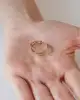 İkili Görünümlü Taşlı Halka Küpe