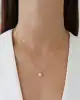 İnci Uçlu Altın Telkari Kolye